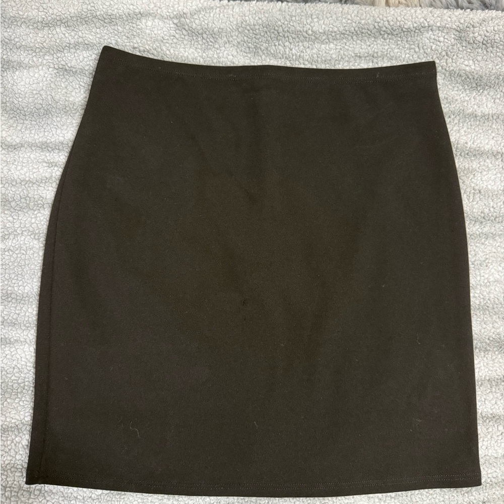 Lulu's Black High-Waist Pencil Skirt